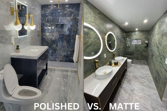 Polished Porcelain vs. Matte Porcelain: Choosing the Right Finish